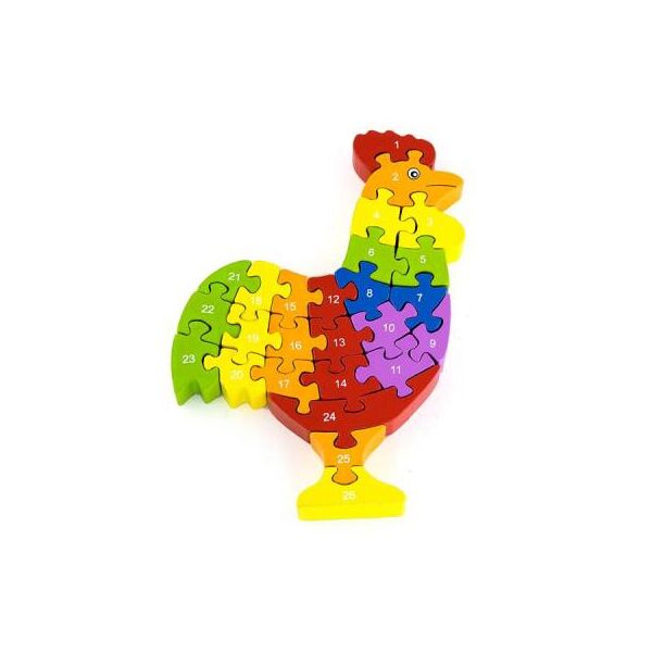 

Пазл Viga Toys Петух (55244)