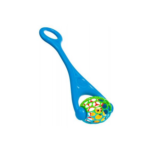 

Развивающая игрушка BeBeLino Моя первая Каталка-мяч, синяя (58101-2)