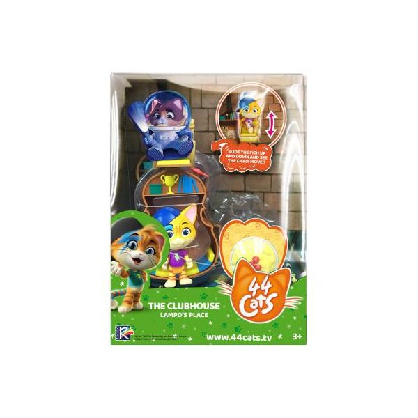 

Игровой набор 44 CATS Спалах с домиком (34131)