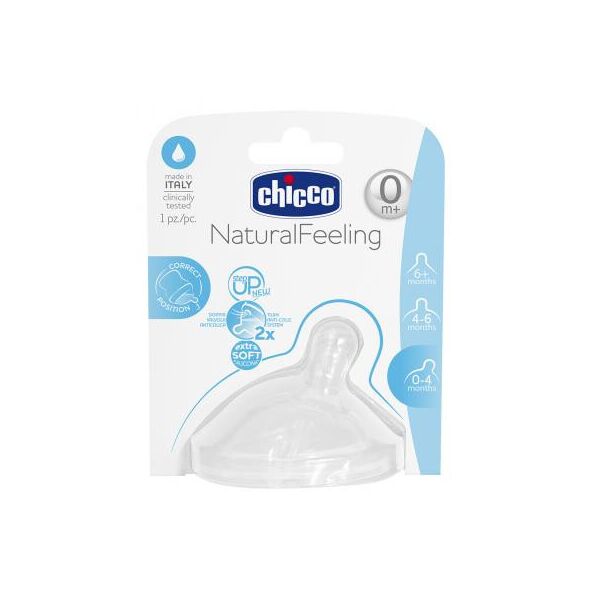 

Соска Chicco силиконовая Step Up New 0 мес+ 1 шт (81011.10)