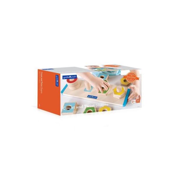 

Игровой набор Guidecraft Manipulatives Фігури на різьбі (G6901)