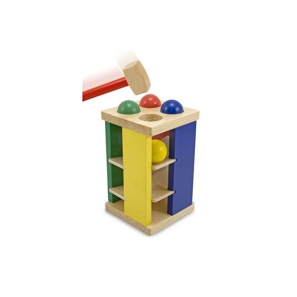 

Развивающая игрушка Melissa&Doug Стучалка Забей шарик (MD3559)