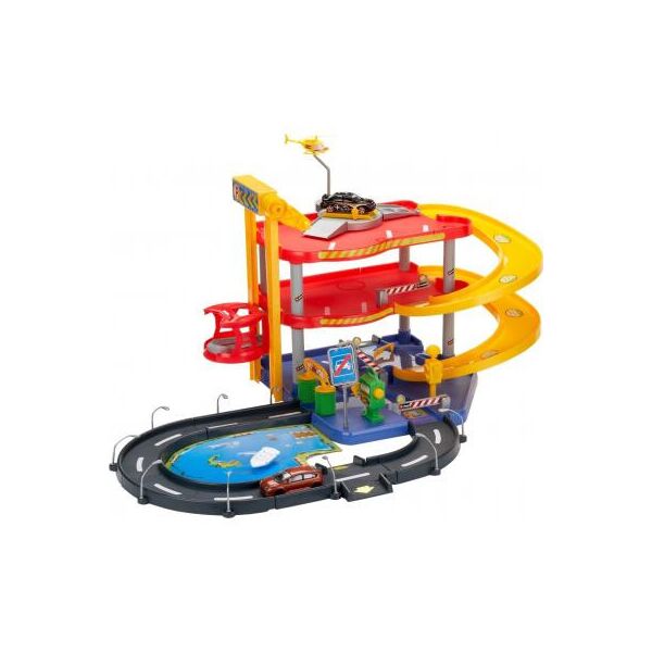 

Игровой набор Bburago Гараж (3 уровня, 2 машинки 1:43) (18-30025)