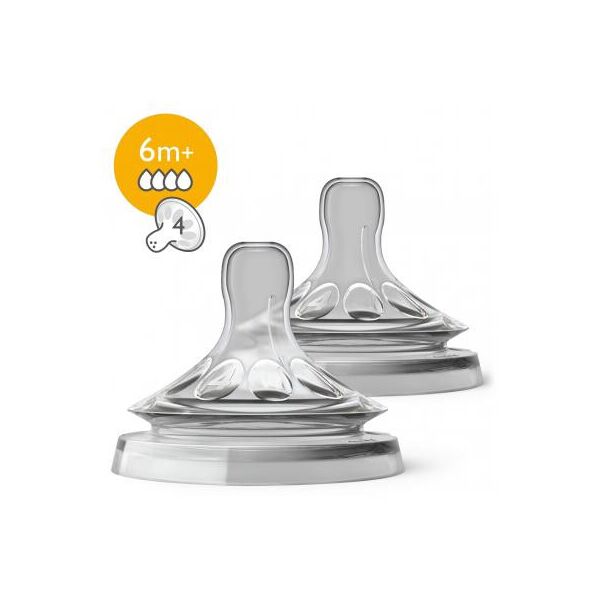 

Соска Philips AVENT Natural 2.0 6+ мес. 2 шт. (SCF044/27)
