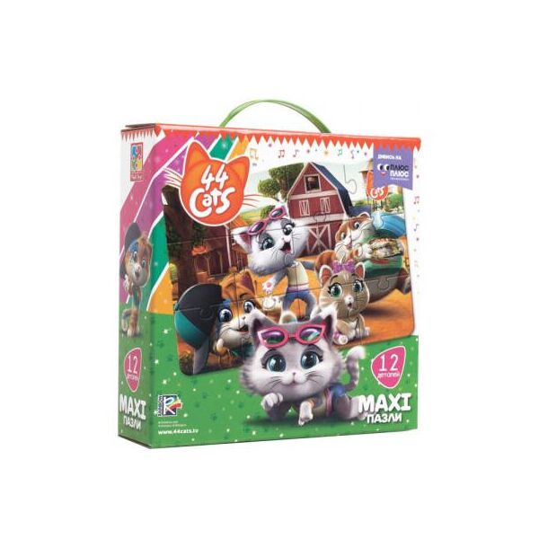 

Пазл Vladi Toys 44 Котенка На ферме (VT1722-01)