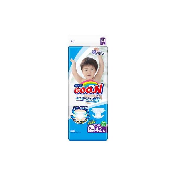 

Подгузник GOO.N Big XL 12-20 кг унисекс 42 шт. (843132)