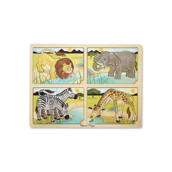 

Пазл Melissa&Doug Мега 4 в 1 "Сафари" (MD9366)