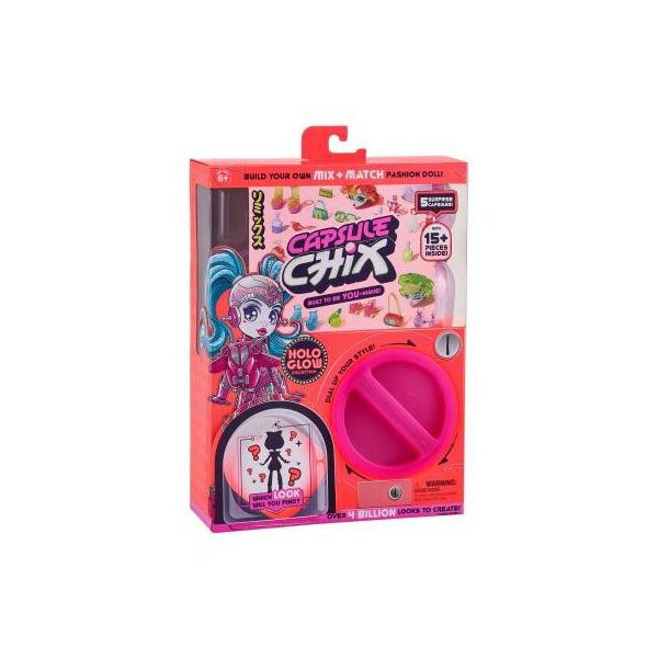 

Игровой набор Moose Capsule Chiх с куклой Holo Glow (59205)