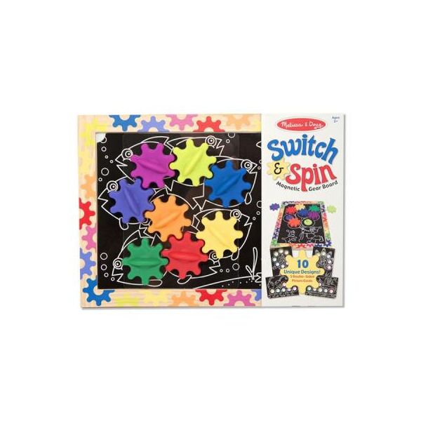 

Развивающая игрушка Melissa&Doug МЕГА-набор магнитных шестеренок (MD13745)