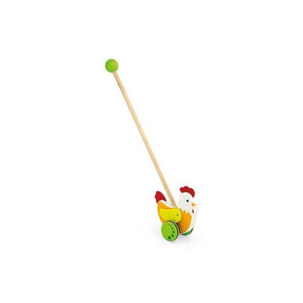 

Каталка Viga Toys Курочка (50964)