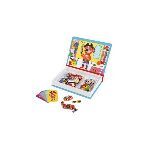 

Развивающая игрушка Janod Магнитная книга Наряды для мальчика (J02719)