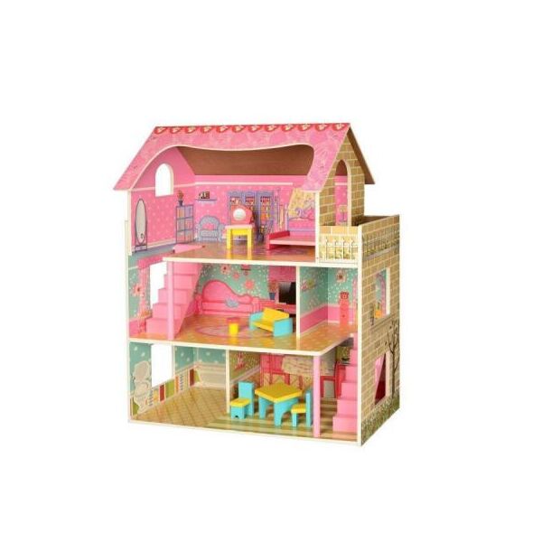 

Игровой набор Bambi Деревянный домик для кукол (MD 2203)