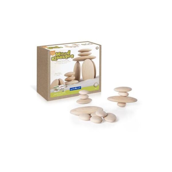 

Игровой набор Guidecraft Набор блоков Natural Play Деревянный булыжник (G6771)