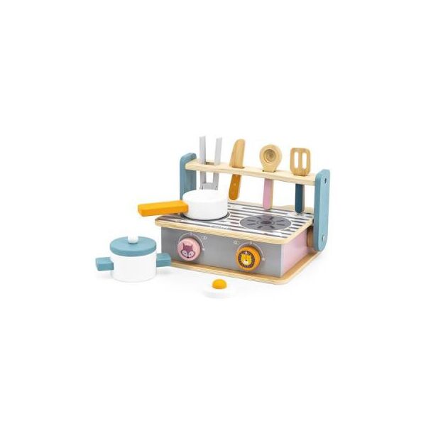 

Игровой набор Viga Toys кулинара PolarB Складная плита с грилем (44032)