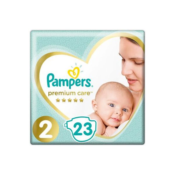 

Подгузник Pampers Premium Care Mini Размер 2 (4-8 кг), 23 шт (8001841104652)