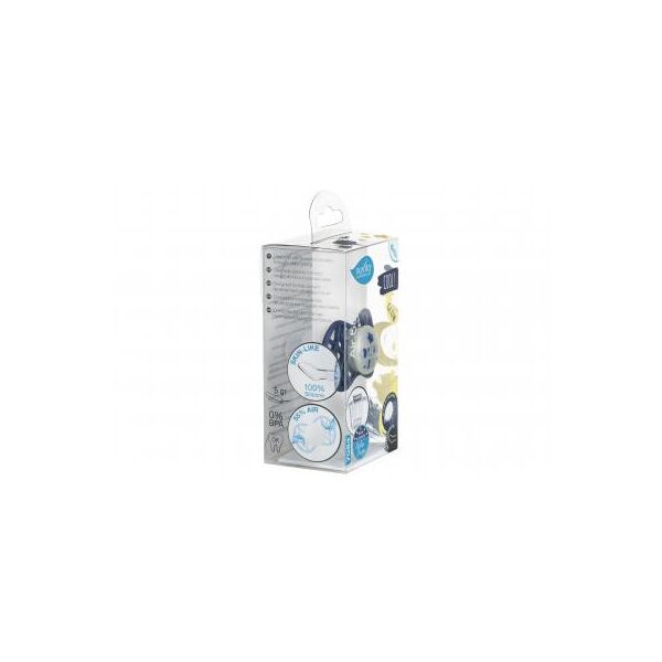 

Пустышка Nuvita Air55 Cool 6m+ ортодонтическая (светящаяся в темноте) (NV7084GBM)