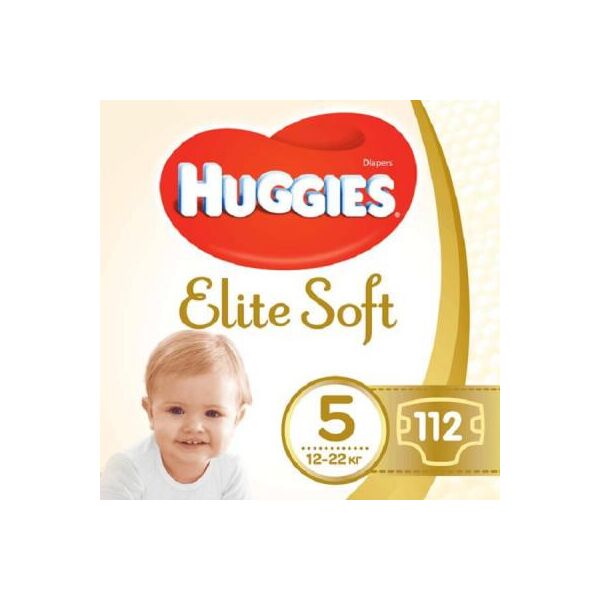 

Подгузник Huggies Elite Soft 5 (12-22 кг) 112 шт (5029054566237)
