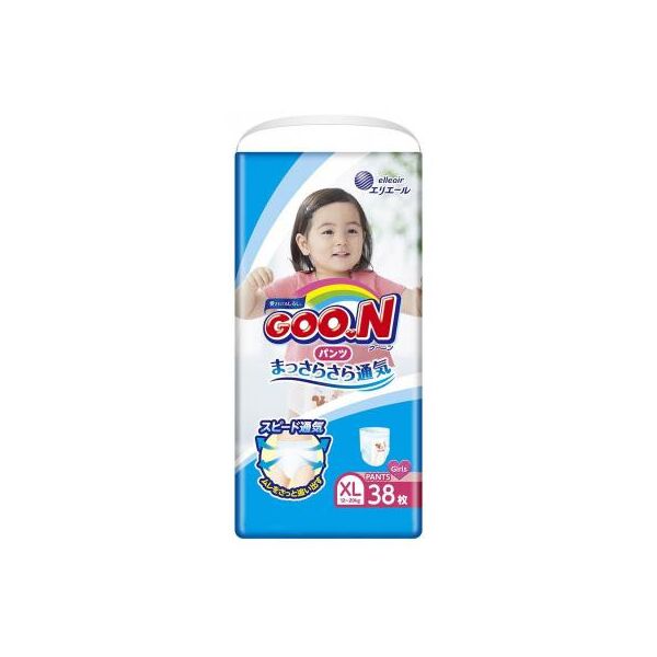 

Подгузник GOO.N для девочек 12-20 кг, XL, 38 шт (843099)