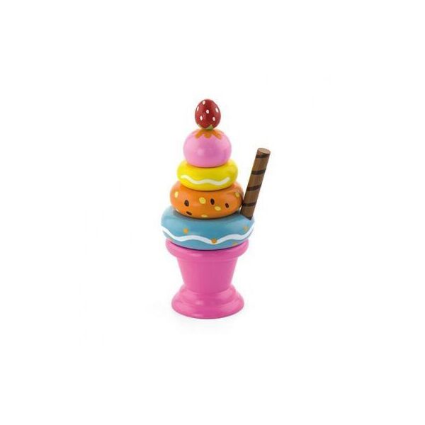 

Игровой набор Viga Toys Мороженое с фруктами. Клубничка" (51321)