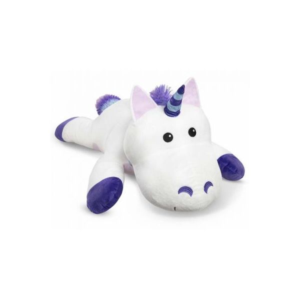

Мягкая игрушка Melissa&Doug Плюшевый единорог - подушка, 70 см (MD30709)