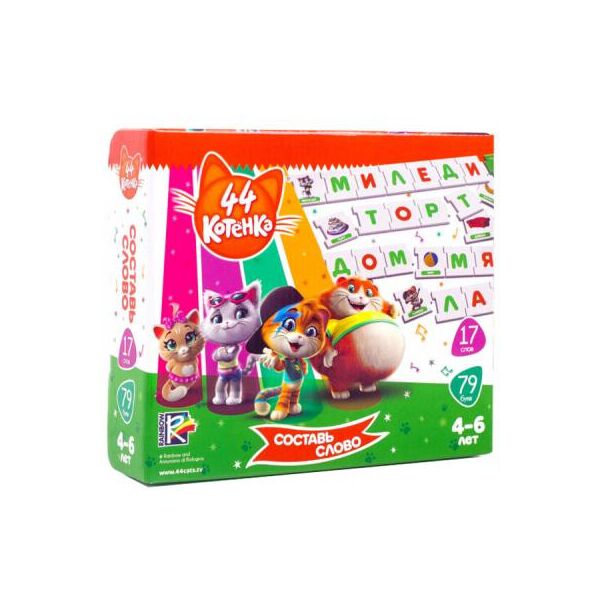 

Развивающая игрушка Vladi Toys Собери слово, русский язык (VT5202-08)