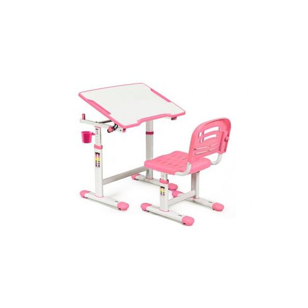 

Парта со стулом Evo-kids Evo-07 Pink