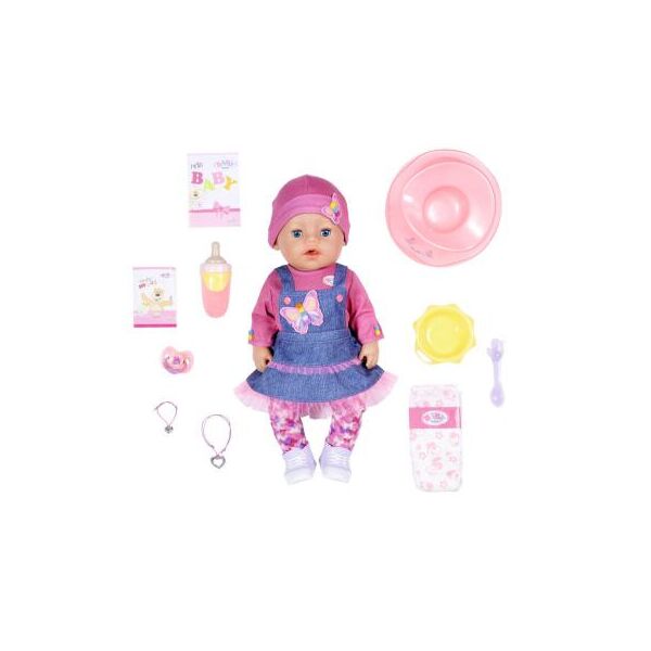 

Пупс Zapf Baby Born Нежные объятия Джинсовый лук 43 см с аксессуарами (831298)