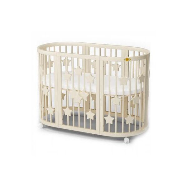 

Кроватка Ingvart SMART BED ROUND со звездочками молочный (1359001)