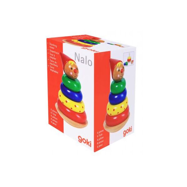 

Развивающая игрушка Goki Пирамидка Nalo (58896)