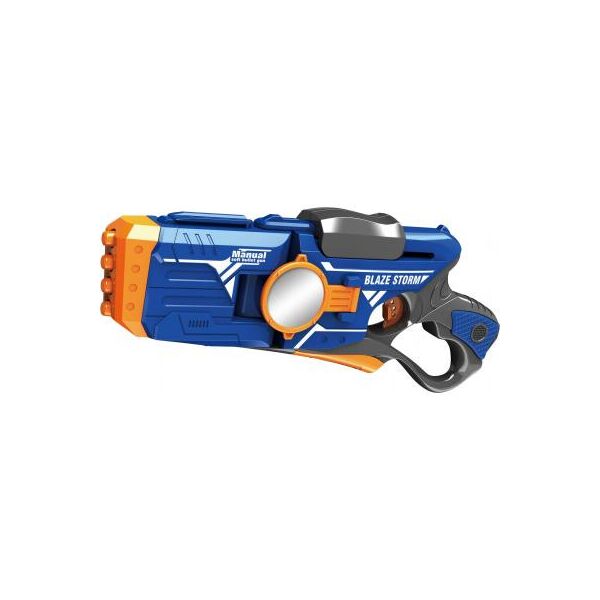 

Игрушечное оружие Zecong Toys Blaze Storm Manual Soft Bullet Gun с патронами (ZC7086)