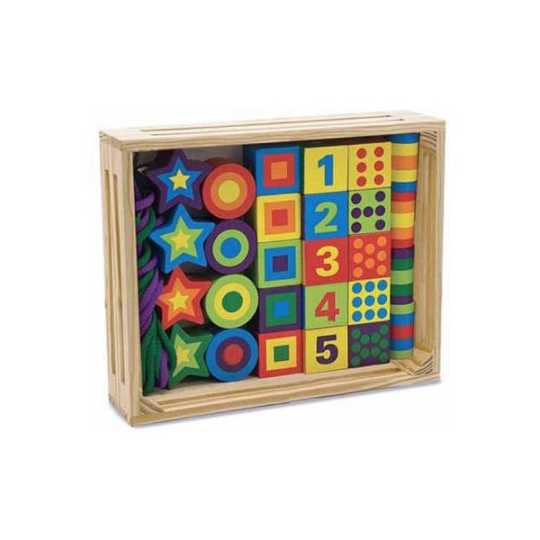 

Развивающая игрушка Melissa&Doug Коробка со шнуровкой и звеньями (MD3775)
