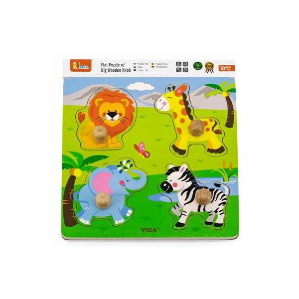 

Развивающая игрушка Viga Toys Дикие животные (50840)