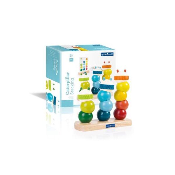 

Развивающая игрушка Guidecraft Пирамидка Manipulatives Гусеницы (G6731)