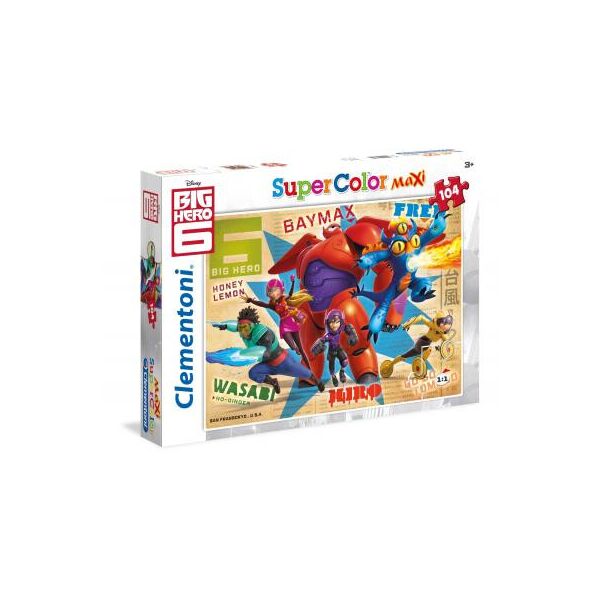 

Пазл Clementoni Город Героев 104 элемента (23672)