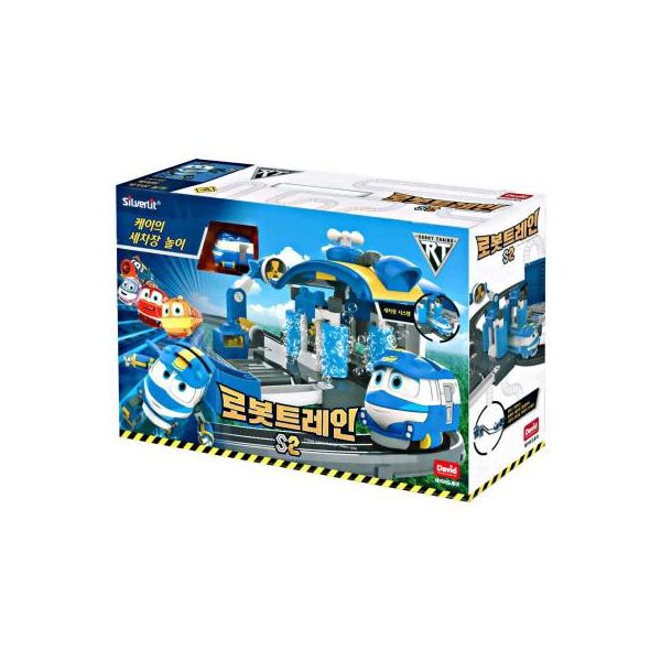 

Игровой набор Silverlit Robot Trains Мойка Кея (80171)