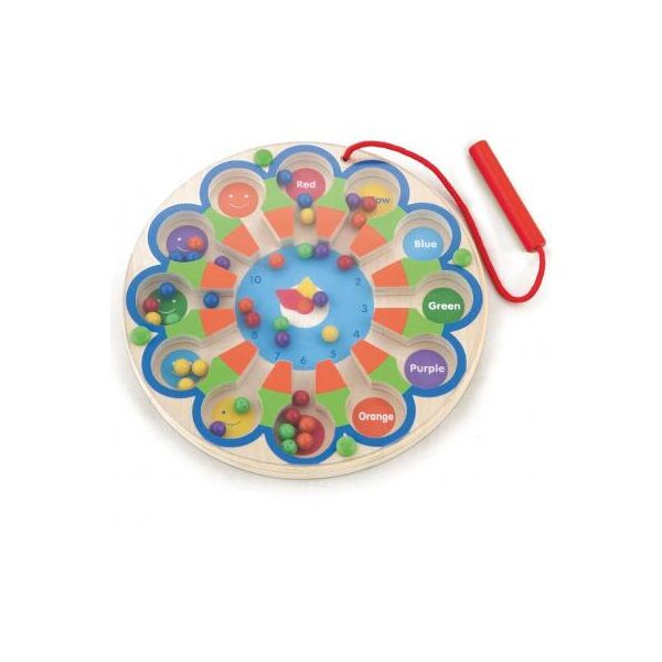 

Развивающая игрушка Viga Toys Магнитный лабиринт Часы (59980)