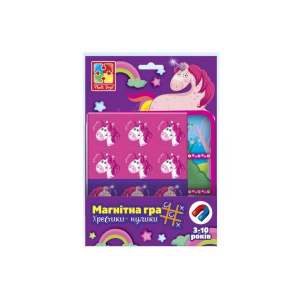 

Развивающая игрушка Vladi Toys Единороги Крестики-нолики (VT3703-08)