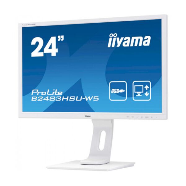 

Монитор iiyama 24" ProLite B2483HSU-W5