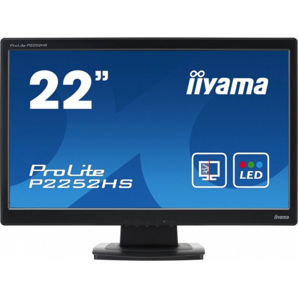 

Монитор iiyama 22" ProLite P2252HS-B1