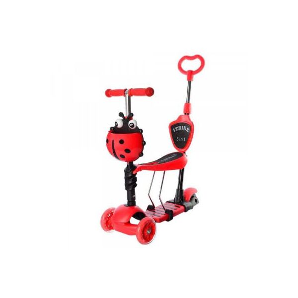 

Самокат iTrike Maxi JR 5 в 1 red (JR 3-026-B red)