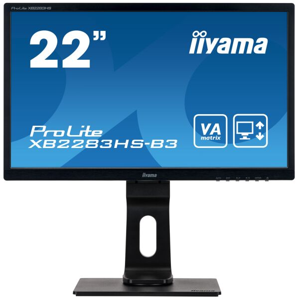 

Монитор Iiyama 22" Prolite Xb2283Hs-B3