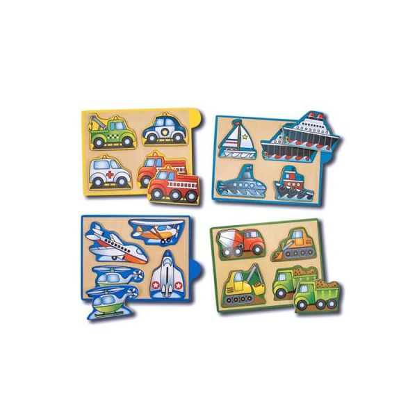 

Развивающая игрушка Melissa&Doug Машинки (MD4791)