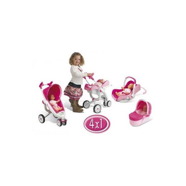 

Коляска для кукол Smoby Maxi-Cosi 4в1", трехколесная (550389)