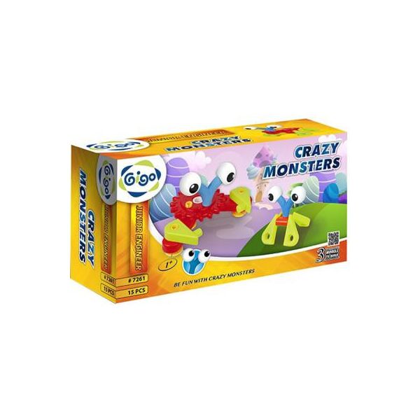 

Конструктор Gigo Сумасшедшие монстры (7261)