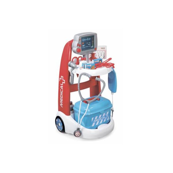 

Игровой набор Smoby Тележка медицинской помощи с оборудованием (340202)