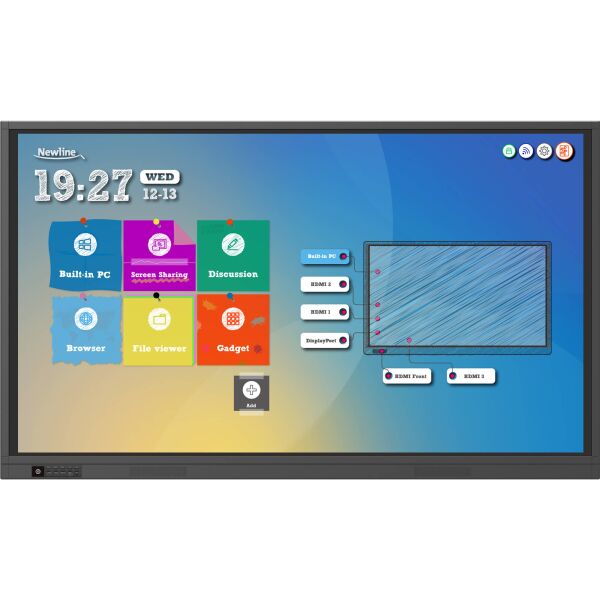 

Монитор Hyundai Indoor Display Slim 49" Fullhd Mit I/R Touch D49Emni