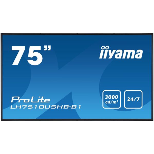 

Монитор Iiyama Prolite Lfds Lh7510Ushb-B1