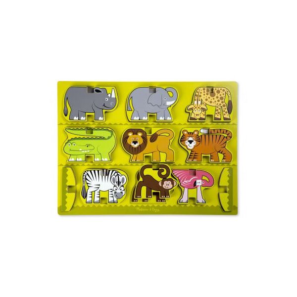 

Развивающая игрушка Melissa&Doug Деревянная головоломка-укладка Сафари (MD9024)