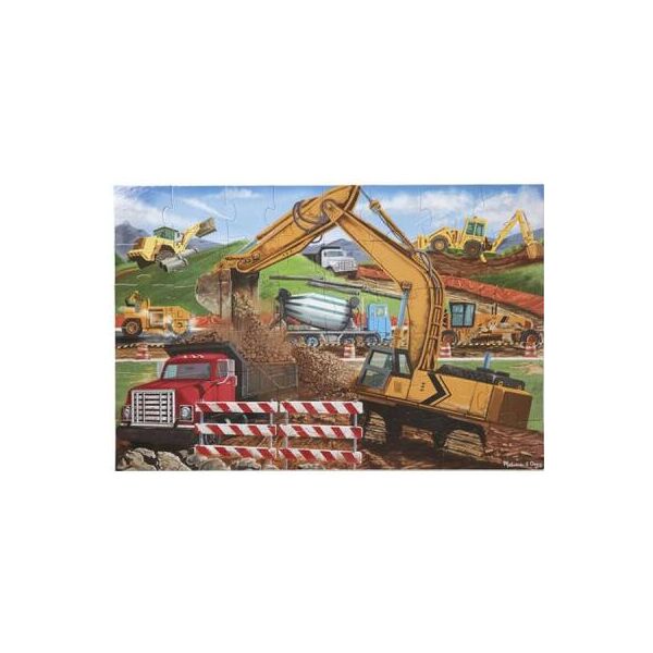 

Пазл Melissa&Doug Мега "Строительная площадка" 48 элементов (MD18900)
