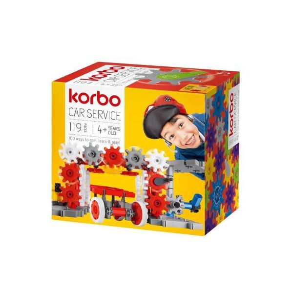 

Конструктор Korbo Car service 119 деталей (65910)